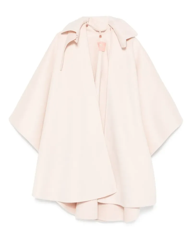 Ermanno Scervino Cape-Mantel mit Kapuze - Rosa Rosa