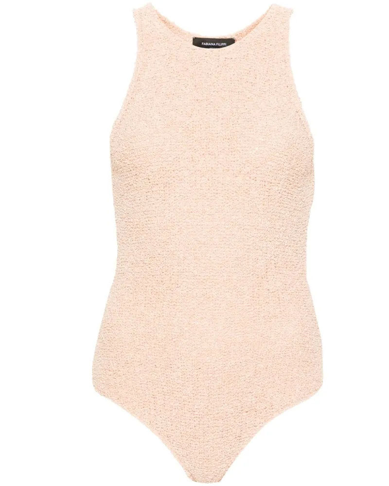 Fabiana Filippi Body mit Neckholder - Orange Orange