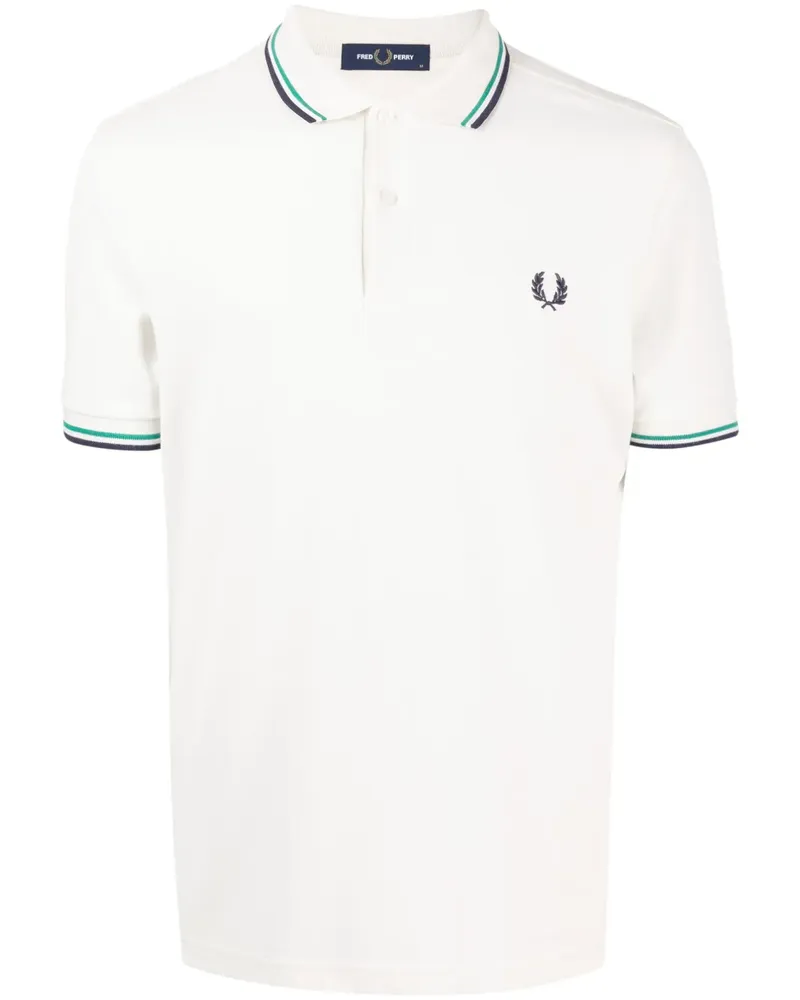 Fred Perry Poloshirt mit Logo-Stickerei - Nude Nude