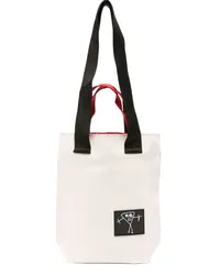 PLAN C Shopper mit Logo-Applikation Nude