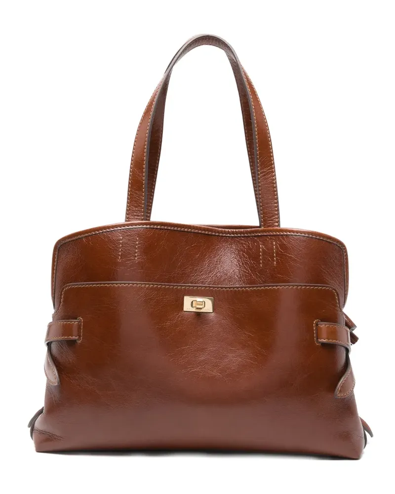 Anya Hindmarch Wilson Schultertasche - Braun Braun