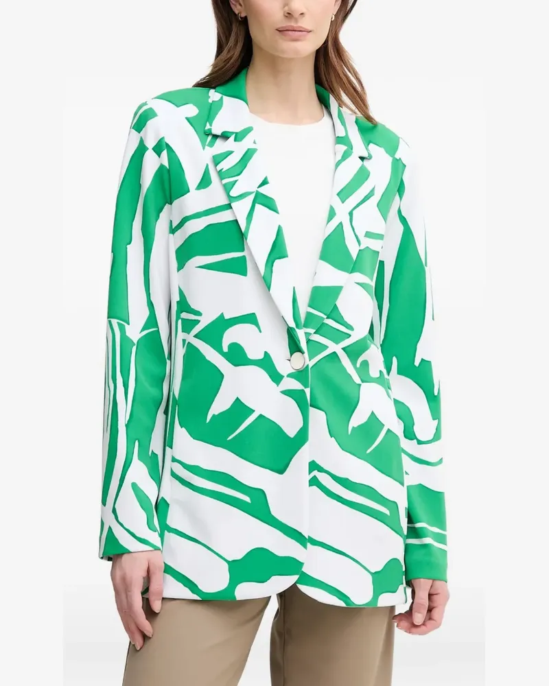 Joseph Ribkoff patterned single-breasted blazer - Grün Grün