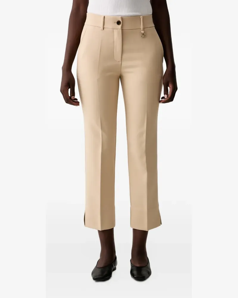 JOOP! Cropped-Hose mit Bügelfalten - Nude Nude