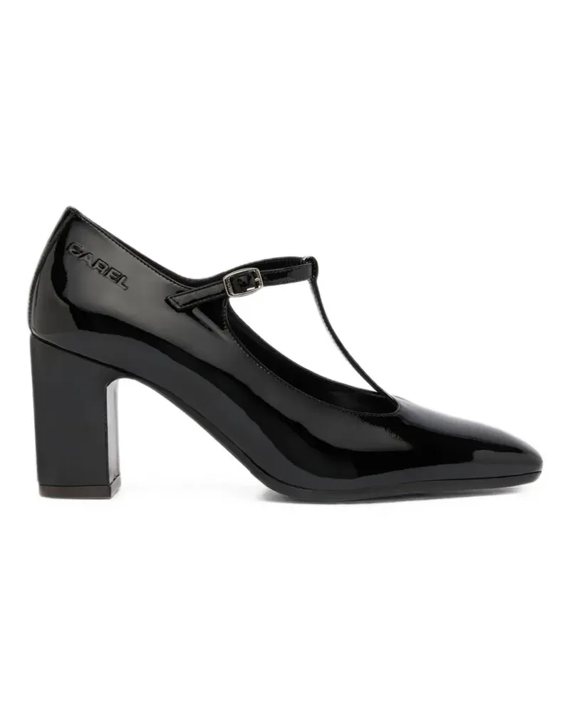 Carel Francesca Pumps aus Lackleder - Schwarz Schwarz