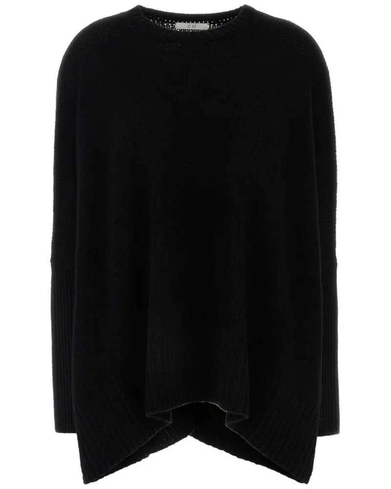 Co Pullover mit Fledermausärmeln - Schwarz Schwarz