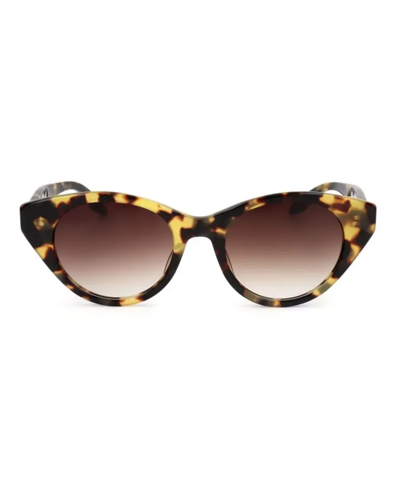Barton Perreira Sonnenbrille mit Cat-Eye-Gestell - Braun Braun