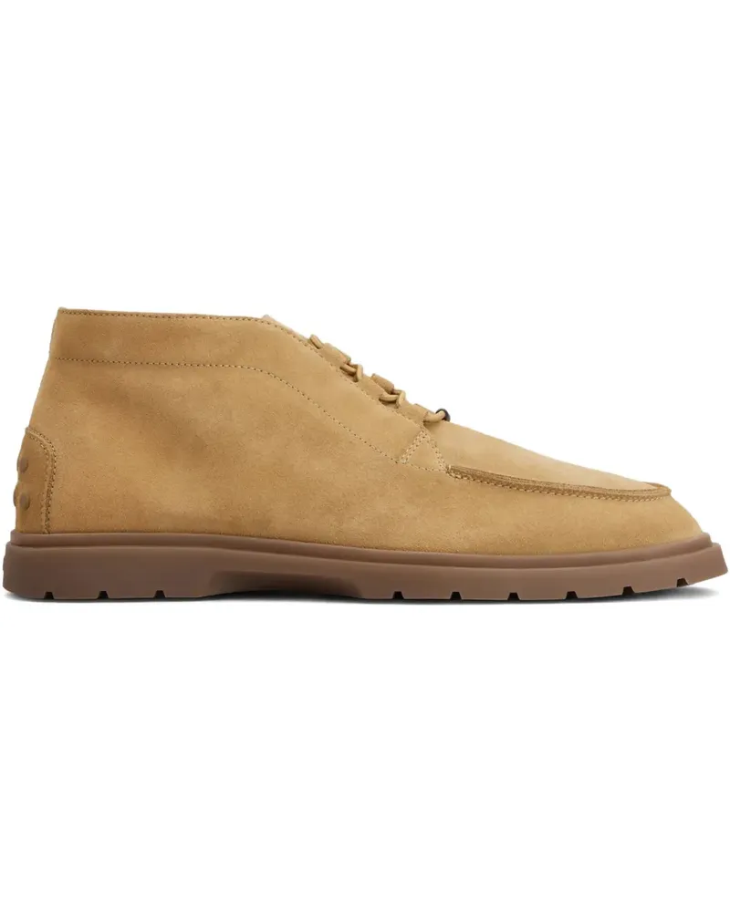 TOD'S Desert-Boots aus Wildleder - Nude Nude