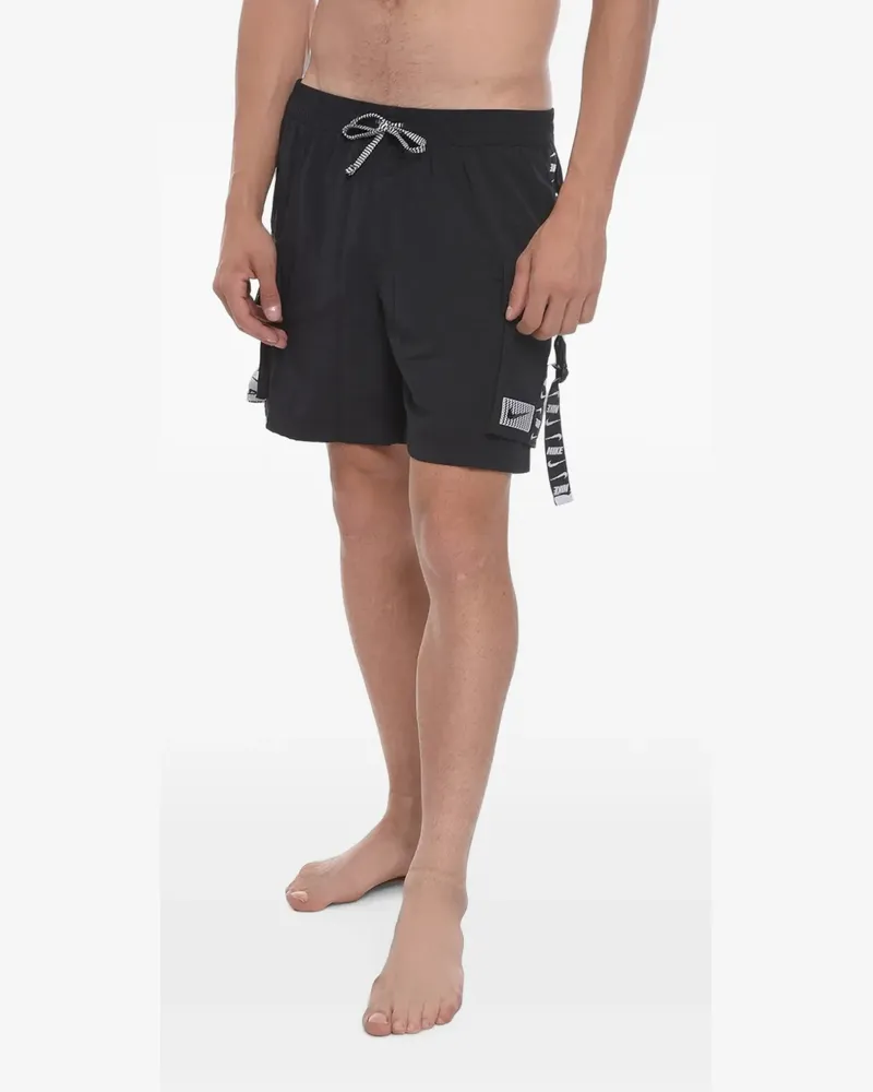 Nike Badehose mit Logo - Schwarz Schwarz