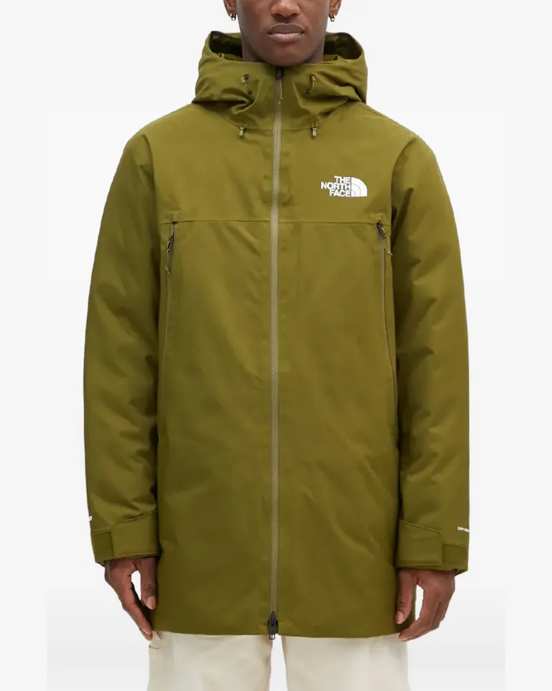 The North Face MTN Range hooded jacket - Grün Grün