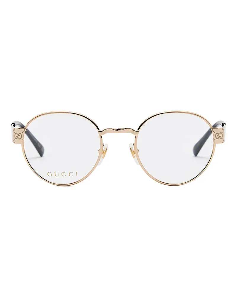 Gucci Runde Brille - Gold Gold
