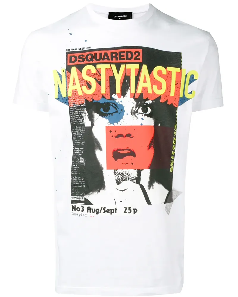 Dsquared2 Nastytastic' T-Shirt - Weiß Weiß