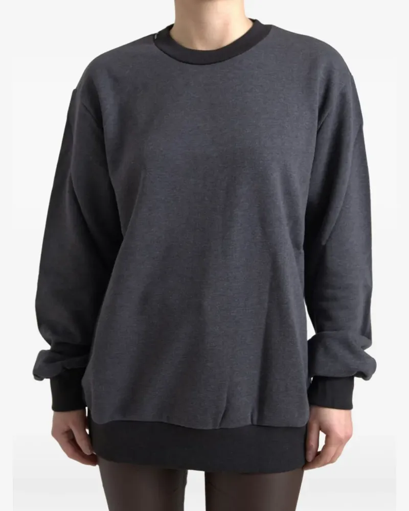 Dolce & Gabbana Sweatshirt mit Rundhalsausschnitt - Grau Grau