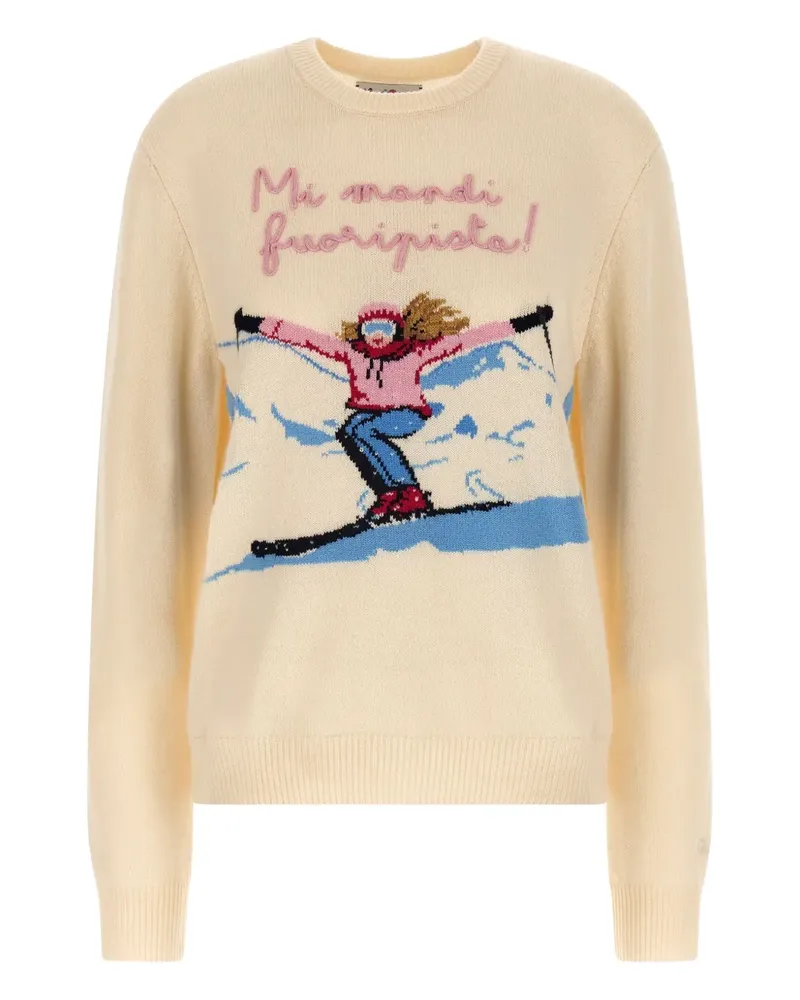 MC2 Saint Barth New Queen sweater - Nude Nude