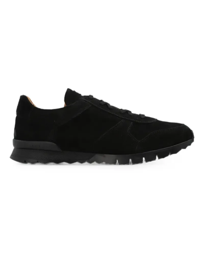 Kiton Sneakers mit klassischer Schnürung - Schwarz Schwarz