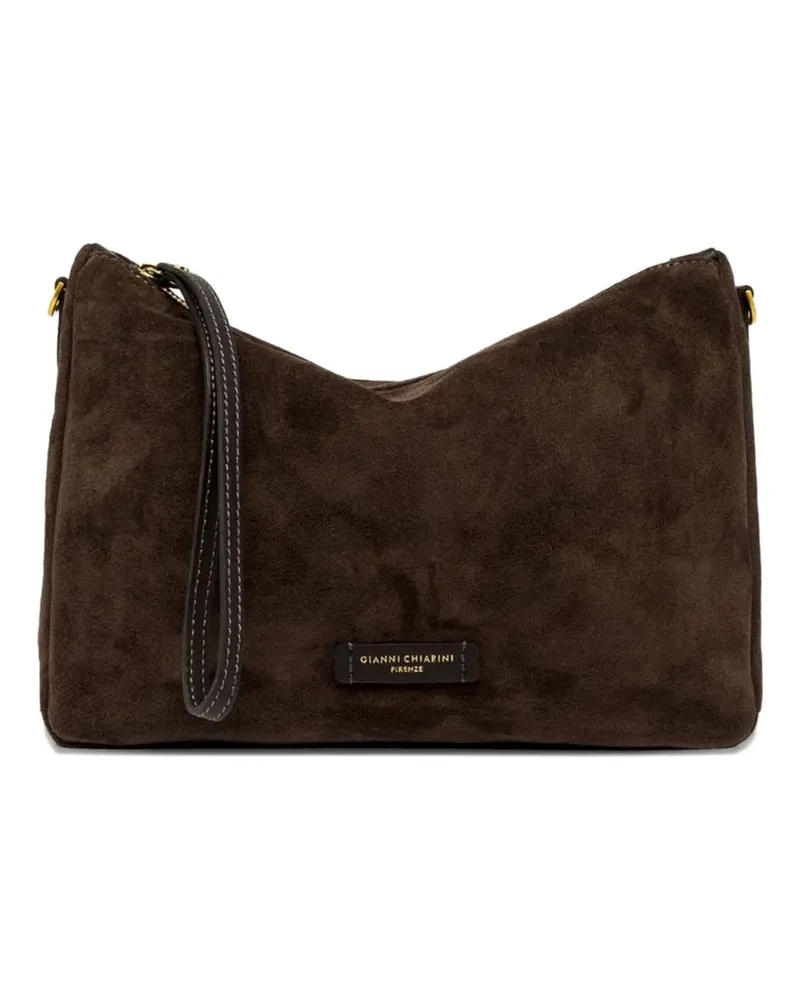 Gianni Chiarini Nora Clutch aus Wildleder - Braun Braun