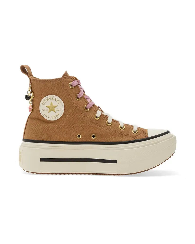 Converse Chuck Taylor All Star Lift Double Stack Platform Charms high-top sneakers - Braun Braun