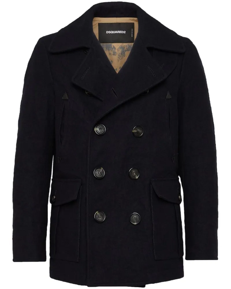 Dsquared2 Klassische Cabanjacke - Blau Blau