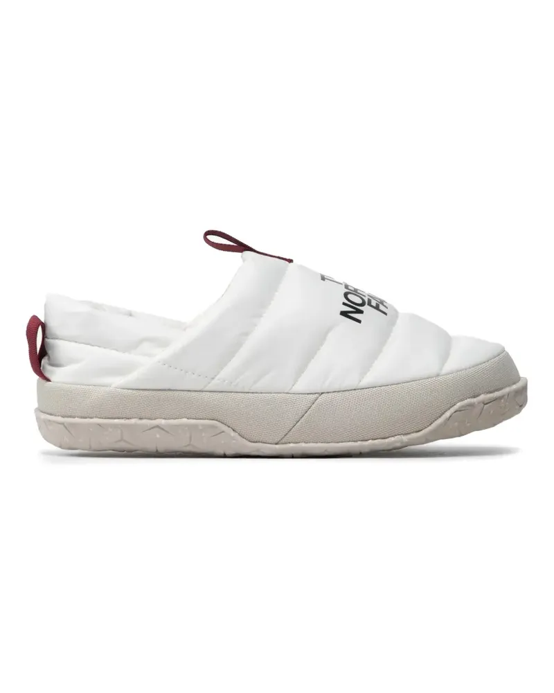 The North Face Nuptse quilted mules - Weiß Weiß