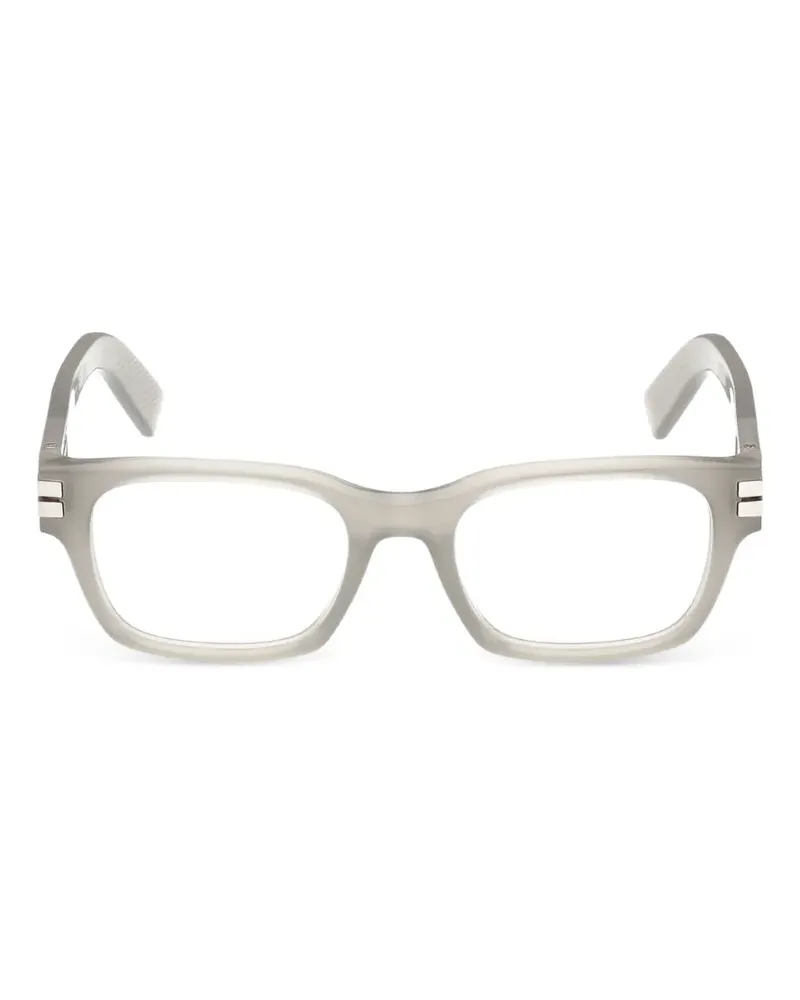 Ermenegildo Zegna square-frame glasses - Grau Grau