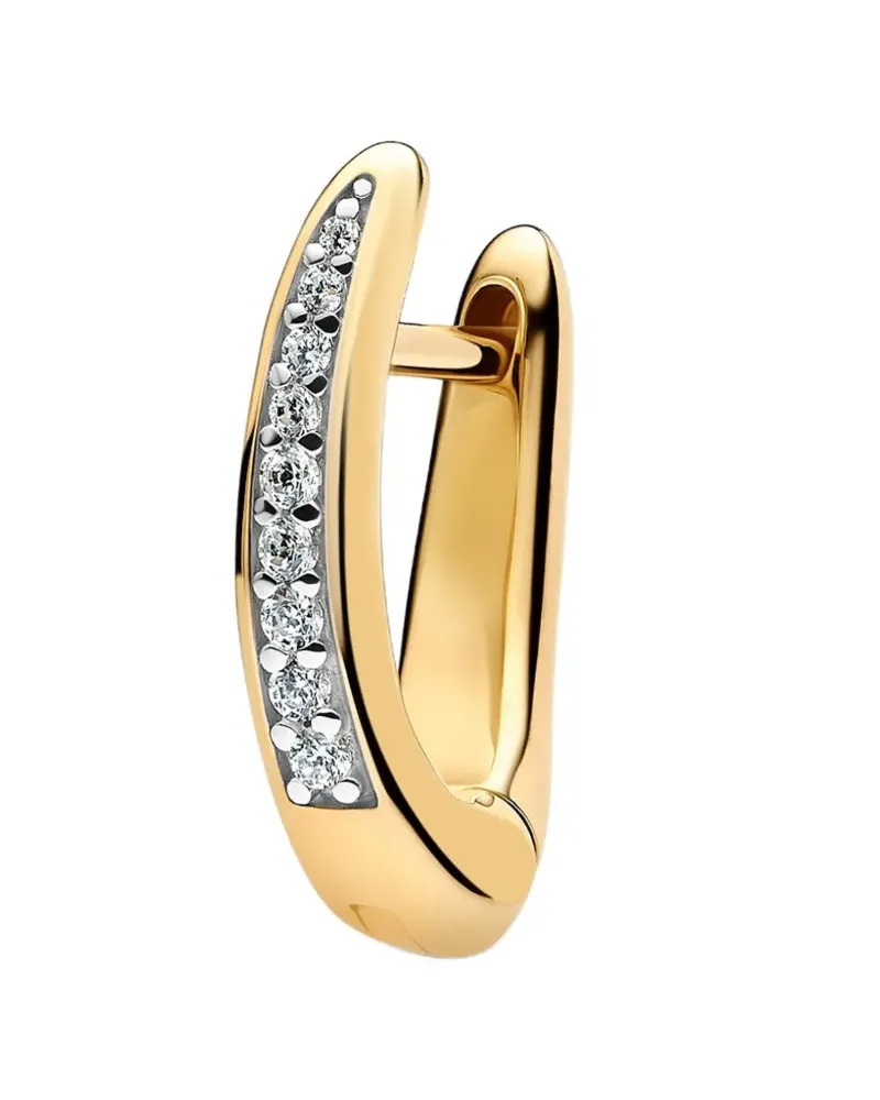 Maria Black Sino Huggie Ohrring - Gold Gold