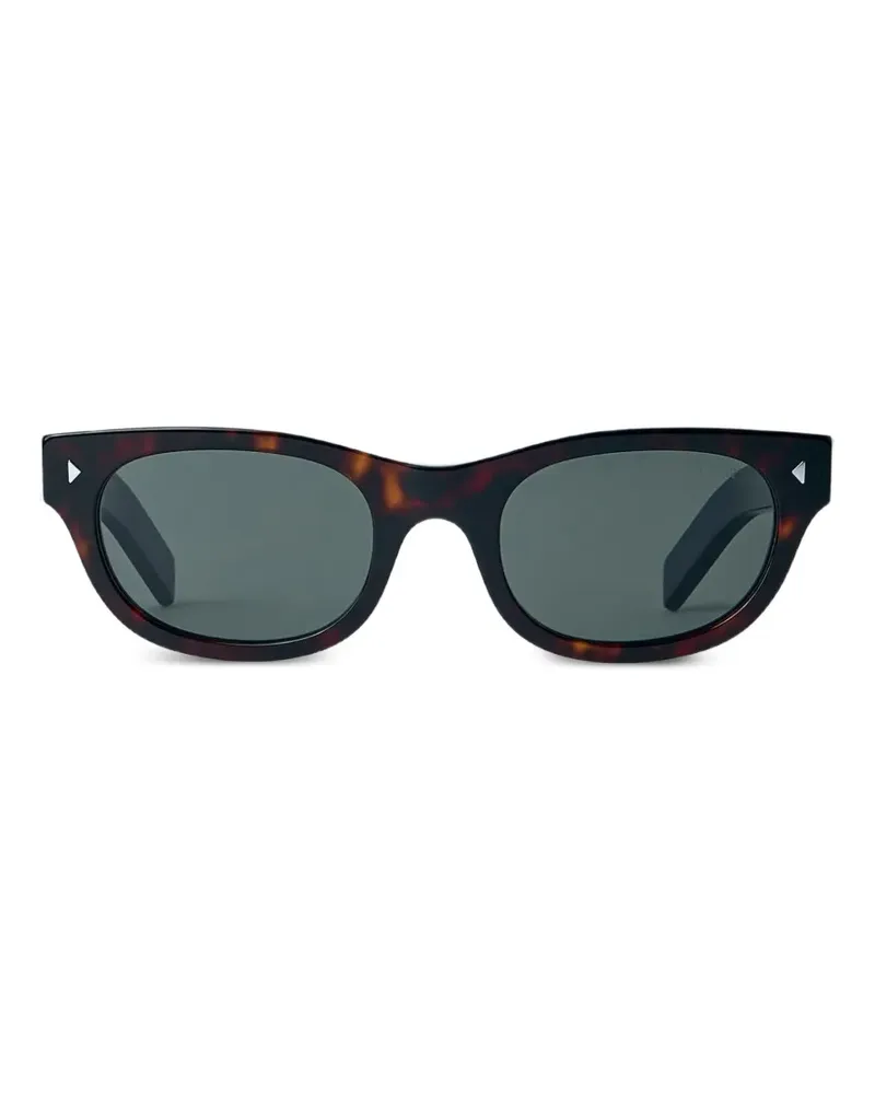 Prada oval-frame sunglasses - Braun Braun