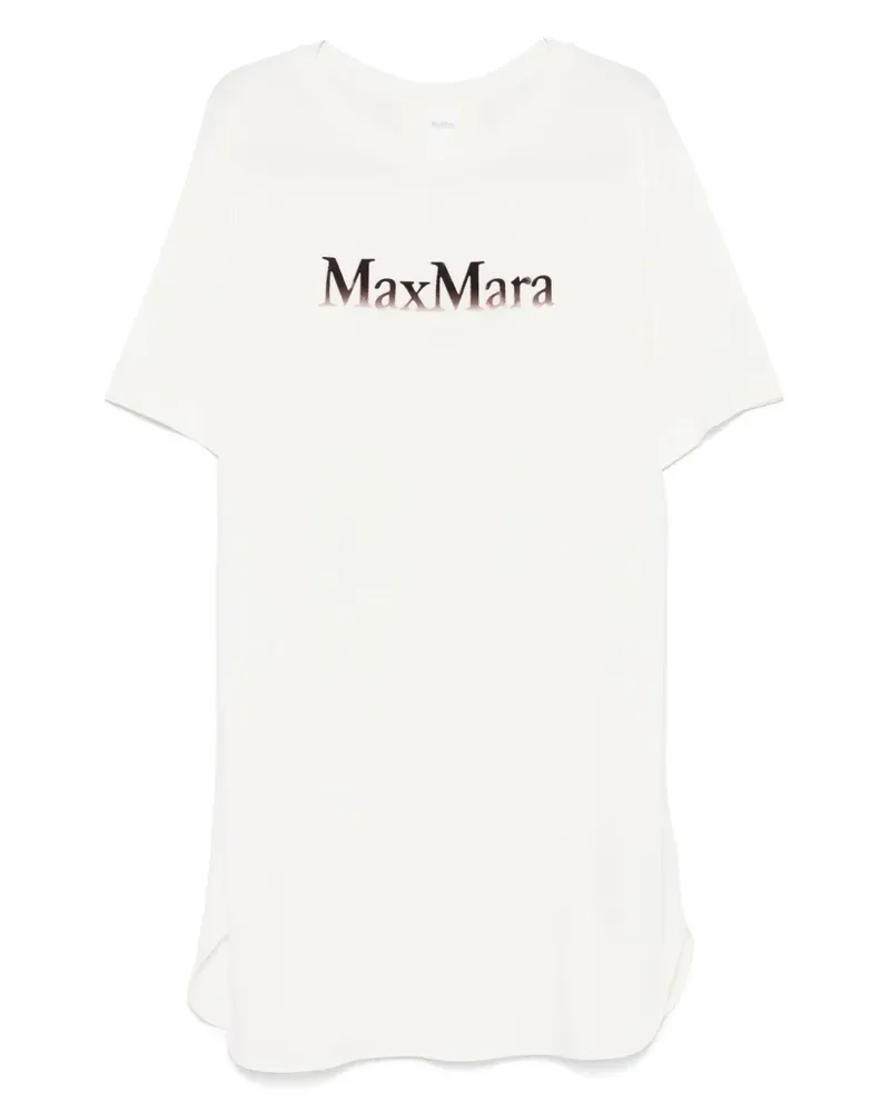 Max Mara Luna Minikleid - Weiß Weiß