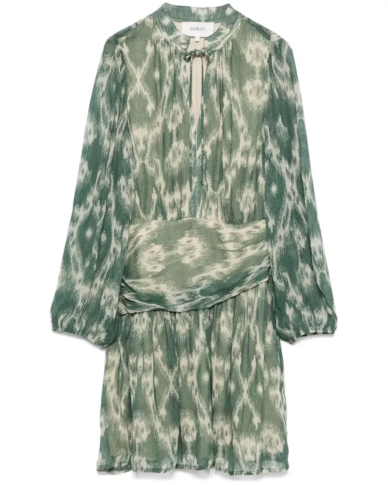 ba&sh Minthe Kleid - Grün Grün