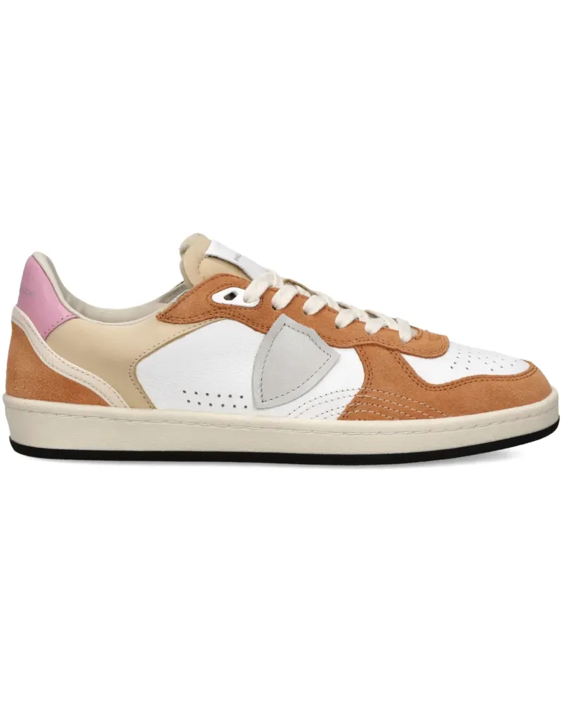 Philippe Model Sneakers mit Kontrasteinsätzen - Braun Braun