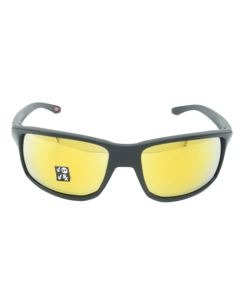 Oakley Gibston polarized sunglasses - Schwarz Schwarz