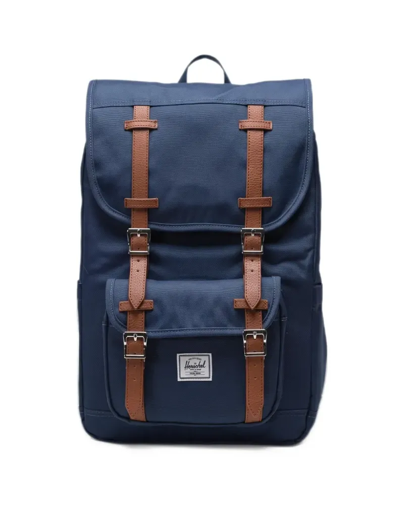 Herschel Supply Co. Little America logo-patch backpack - Blau Blau