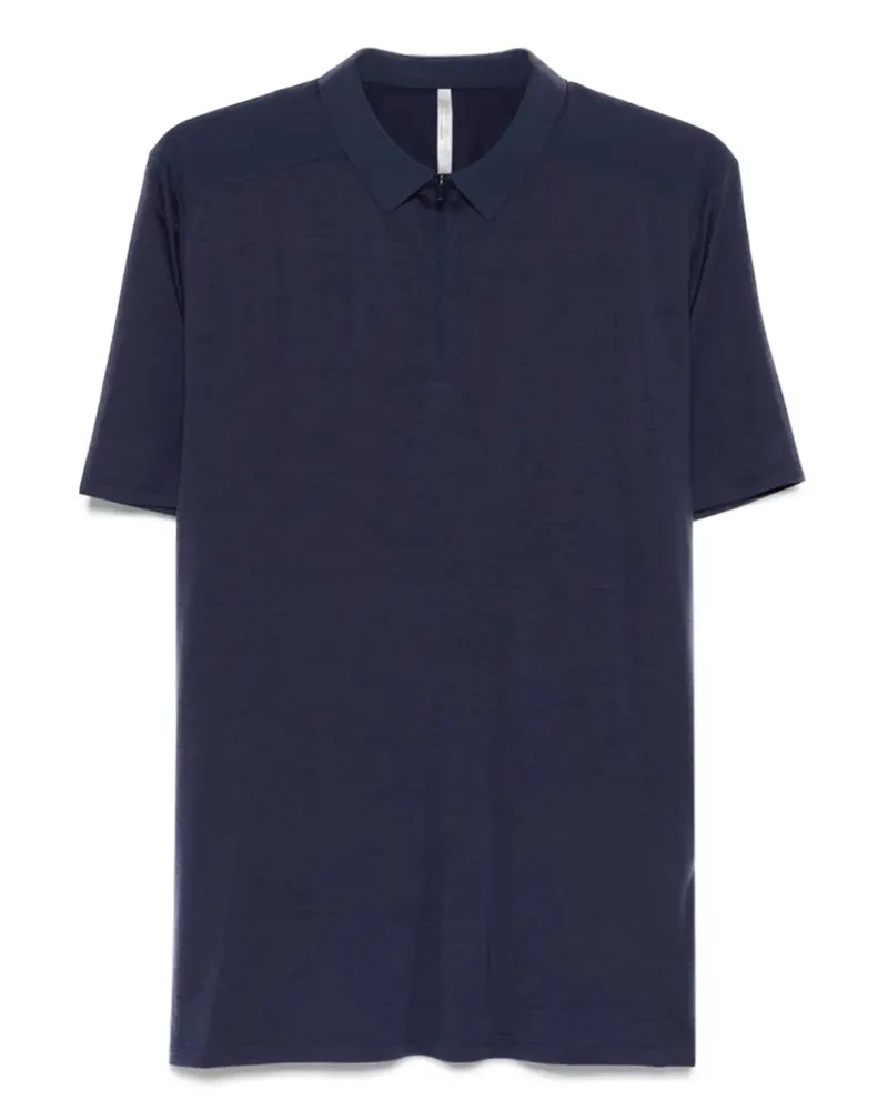 Arc'teryx Poloshirt mit Reißverschluss - Blau Blau