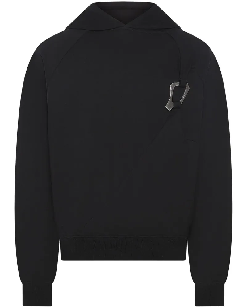 Heliot Emil Morphed Hoodie - Schwarz Schwarz