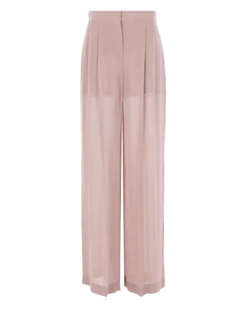 Alberta Ferretti Plissierte Hose - Nude Nude