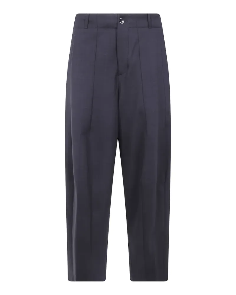 nine:inthe:morning straight-leg trousers - Blau Blau
