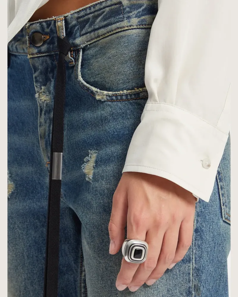 Ann Demeulemeester Merr ring - Silber Silber