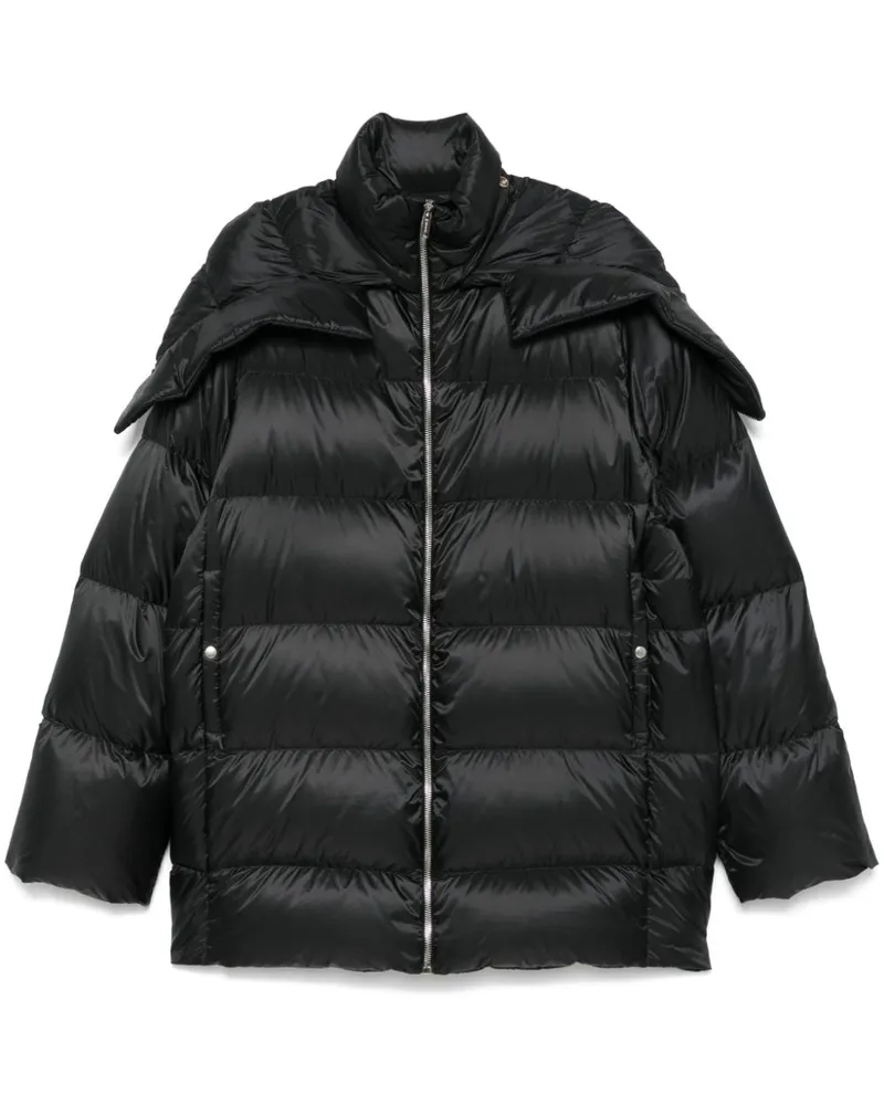 Moncler x Rick Owens Cyclopic Mantel - Schwarz Schwarz