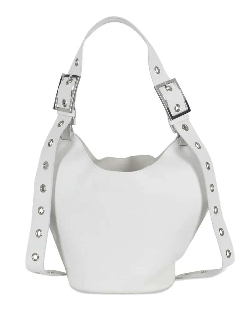 Dondup Hobo eyelet bag - Weiß Weiß