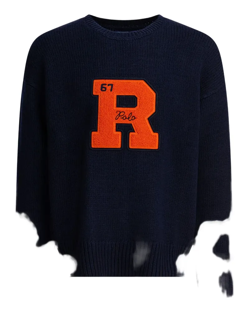 Ralph Lauren Pullover mit Buchstaben-Applikation - Blau Blau