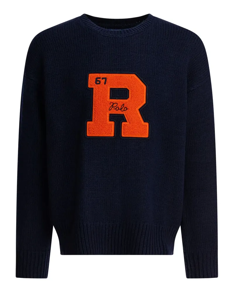 Ralph Lauren Pullover mit Buchstaben-Applikation - Blau Blau