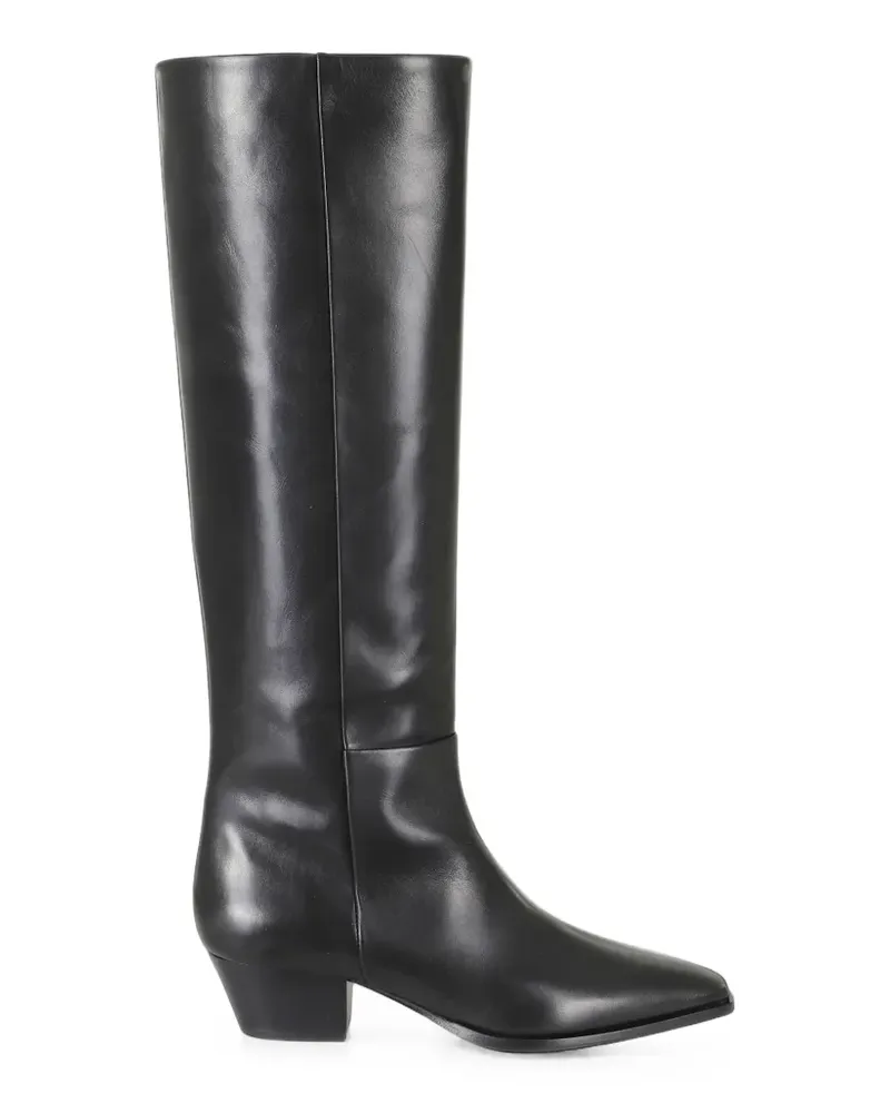 aeyde Kniehohe Medea Stiefel - Schwarz Schwarz