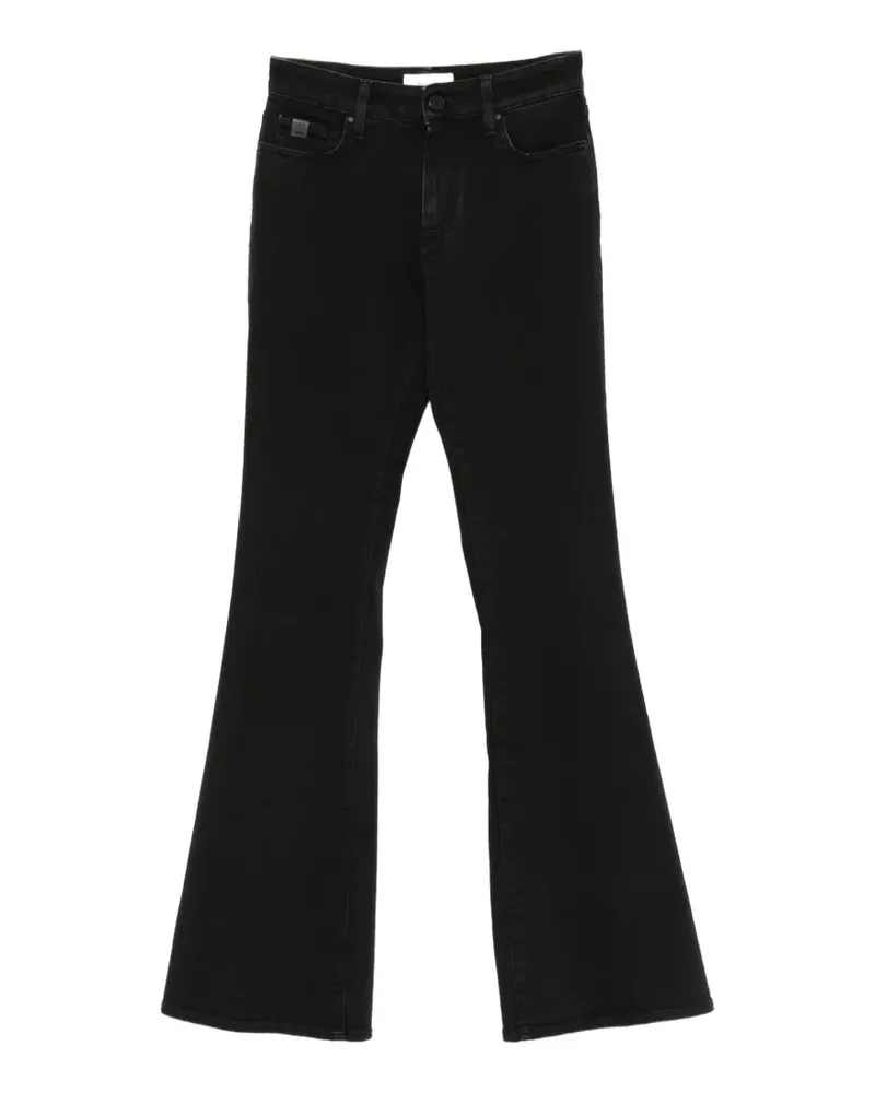 Jacob Cohën Victoria mid-rise flared jeans - Schwarz Schwarz