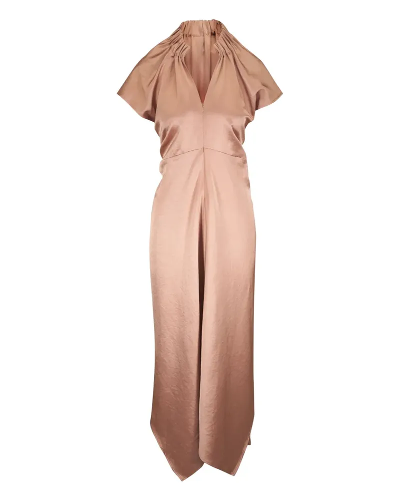 Zero + Maria Cornejo Stella Maxikleid - Gold Gold