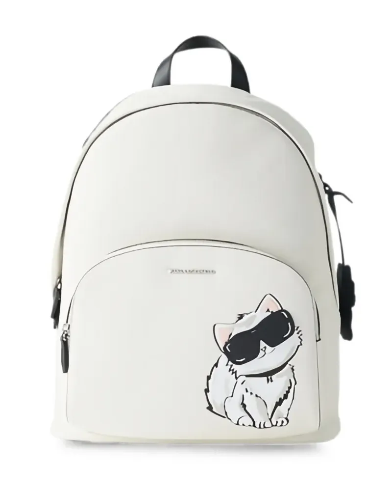 Karl Lagerfeld Ikon Choupette Md backpack - Nude Nude
