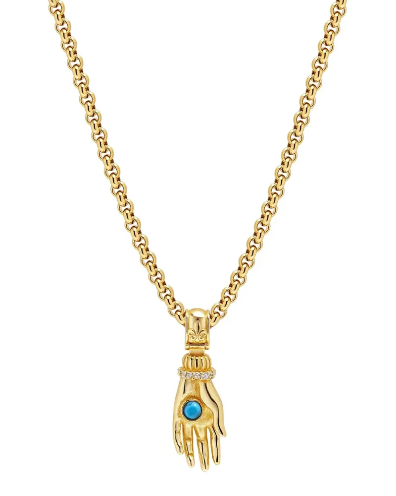 Nialaya Halskette mit Handanhänger - Gold Gold