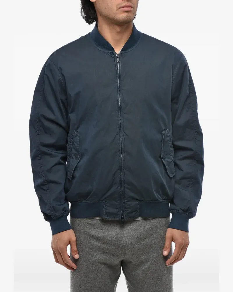 Corneliani zip-up bomber jacket - Blau Blau