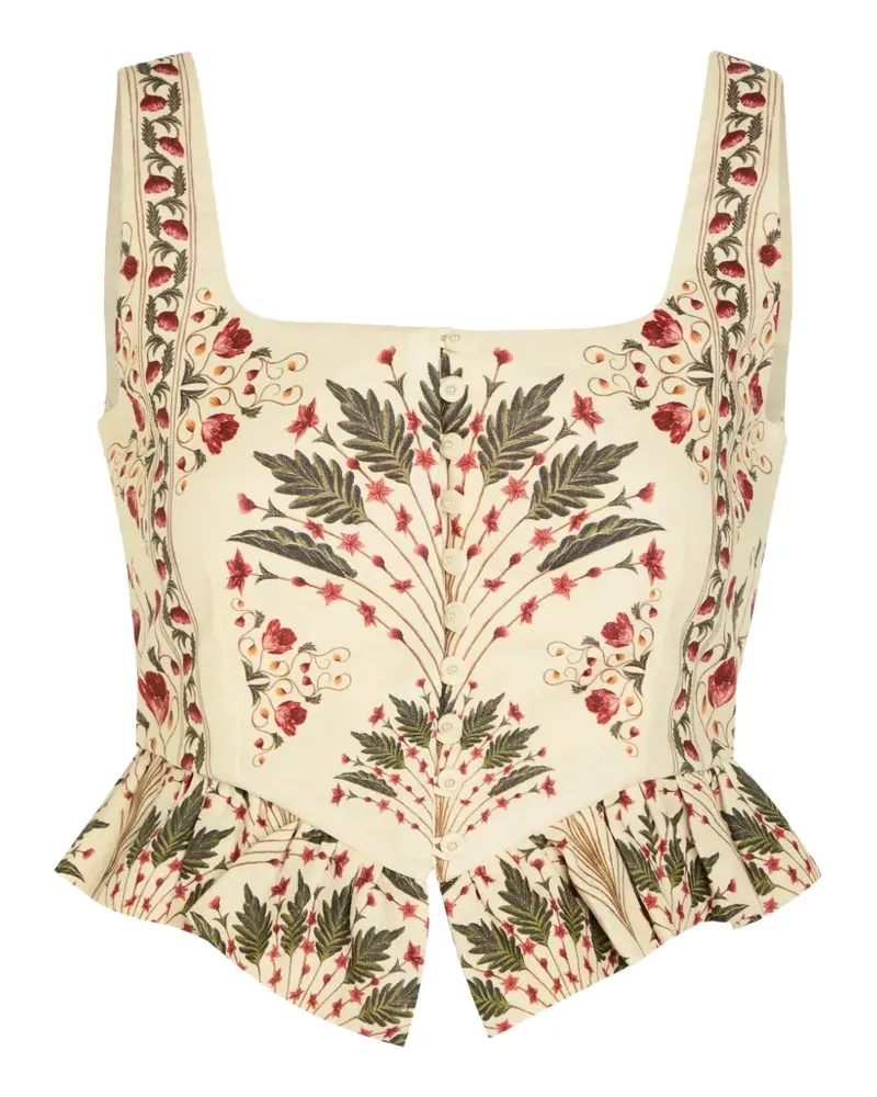 AGUA BENDITA Eslabón Andes top - Nude Nude