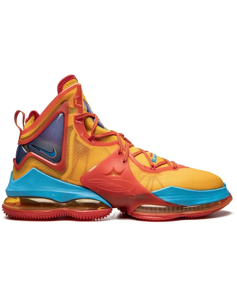 Nike LeBron XIX Uniform Hook Sneakers - Orange Orange