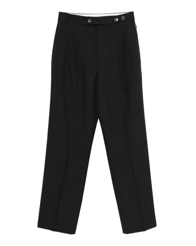 Namacheko Hav button pleated trousers - Grau Grau