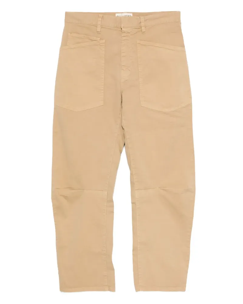Nili Lotan Jeans mit aufgesetzter Tasche - Nude Nude
