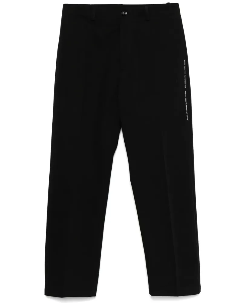 Moncler x FRGMT Hose aus Baumwolle - Schwarz Schwarz